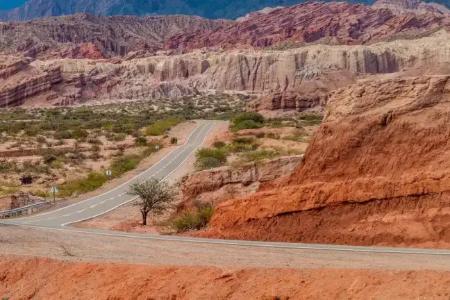 The Andean Highlands motorcycle tour in northern Argentina
